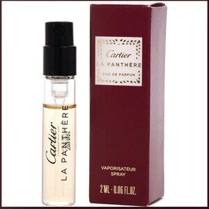 🌹New🌹 Cartier LA PANTHÈRE Spray Deluxe Sample Vial, 2 mL, 0.06 FL.OZ.